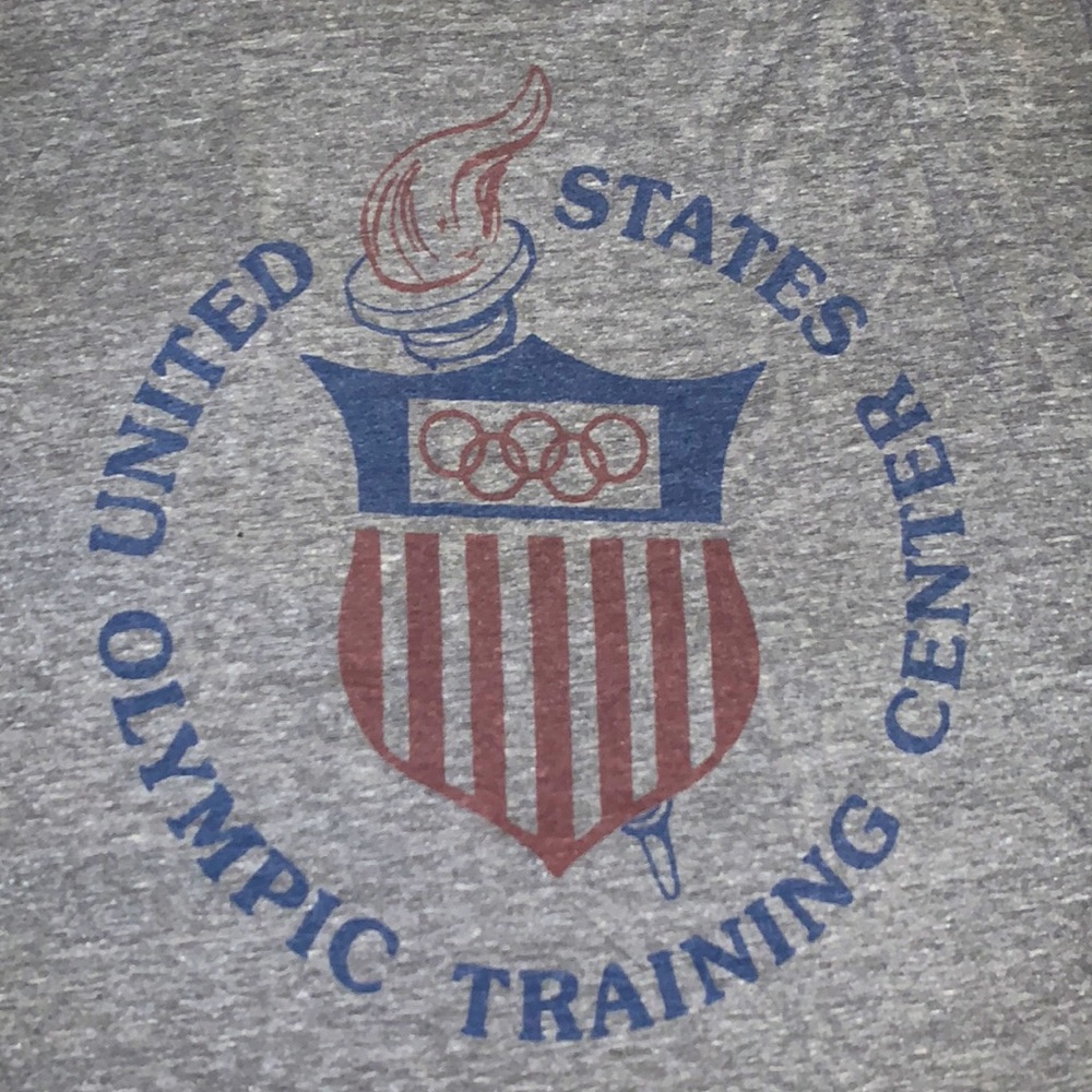 Gray Olympic Training Center Workout Tank Top - Picture 3 of 6